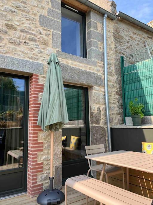 Douceur De Vivre En Bord De Mer - Jacuzzi Et Cheminee 圣库仑 外观 照片