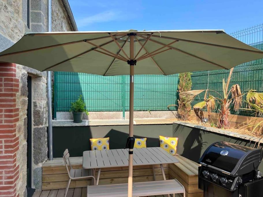 Douceur De Vivre En Bord De Mer - Jacuzzi Et Cheminee 圣库仑 外观 照片